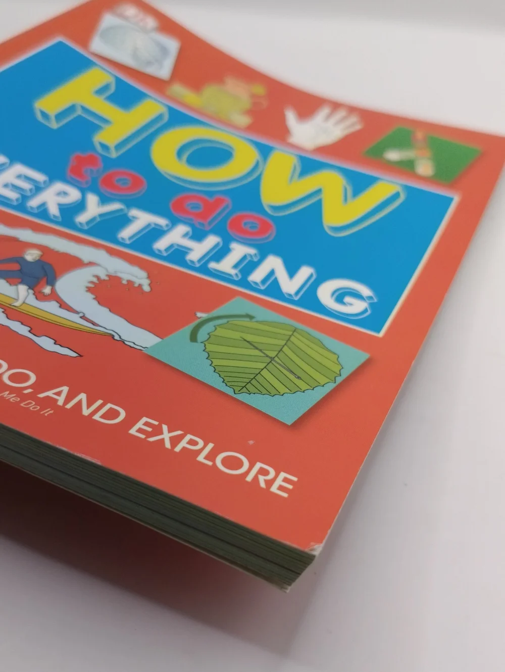 How to Do Everything Paperback Book DIY Art Craft Learning Summer Fun 2016